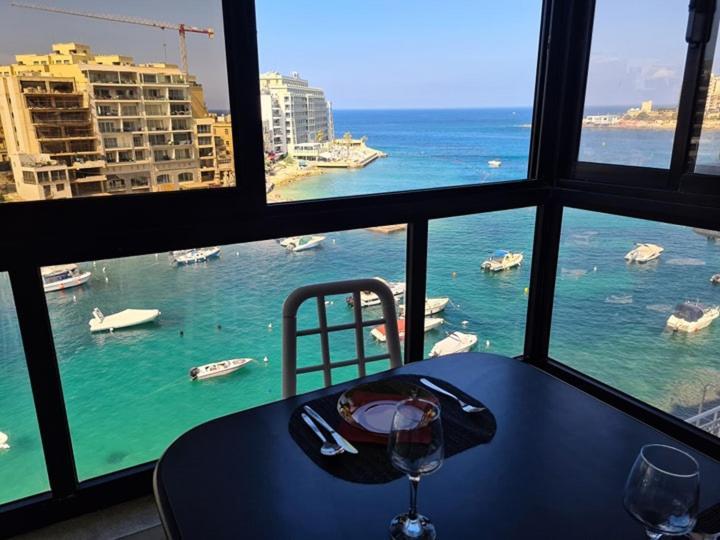 Spinola Bay Sea Front Apt 6 سانت جوليان المظهر الخارجي الصورة